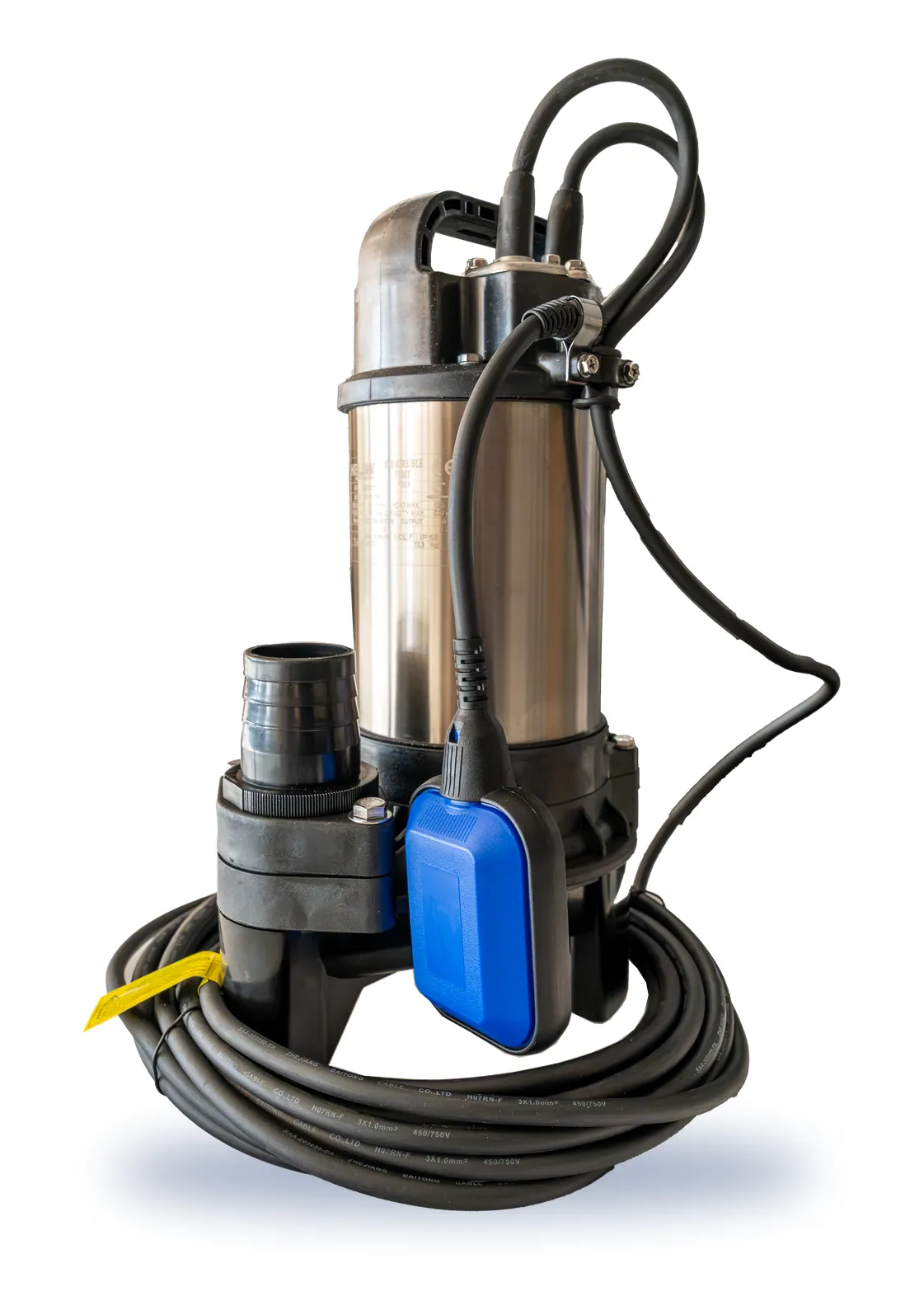 Hiblow Australia Vortex submersible pump with float switch and 10 m lead